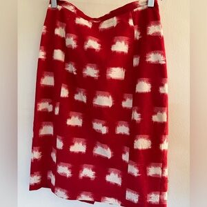 Corey Lynn Calter Linen Mini Skirt